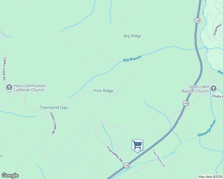 map of restaurants, bars, coffee shops, grocery stores, and more near 151 Red Tail Summit in Boone