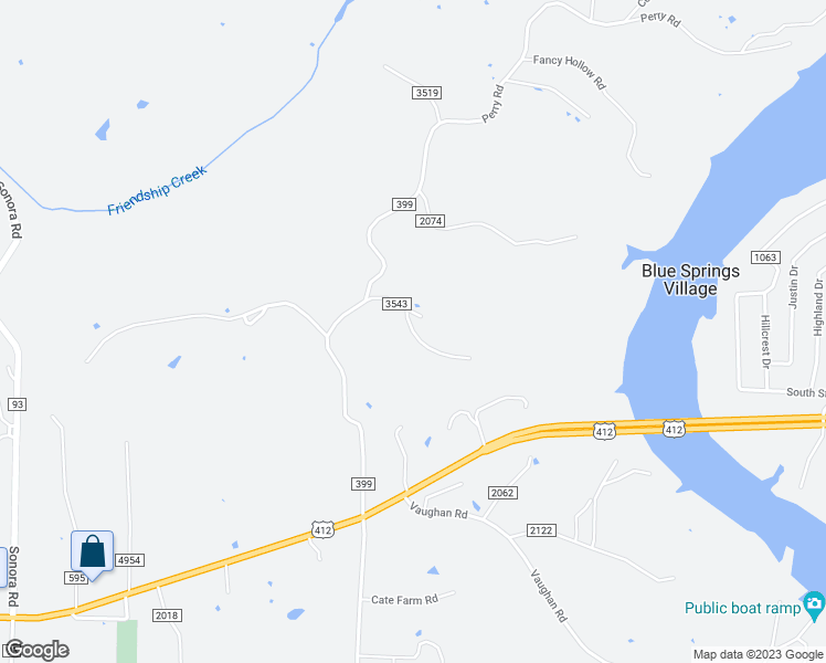 map of restaurants, bars, coffee shops, grocery stores, and more near Pine Ridge in Washington County