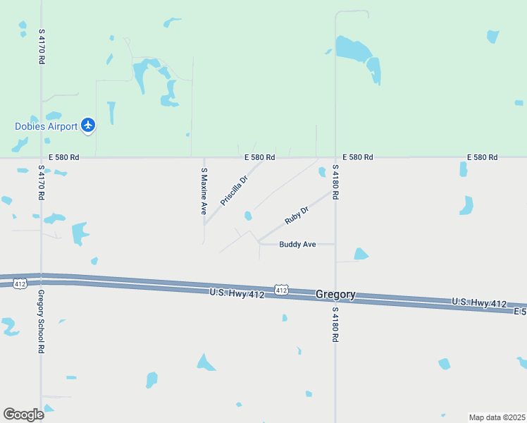 map of restaurants, bars, coffee shops, grocery stores, and more near 30189 Gale Avenue in Inola