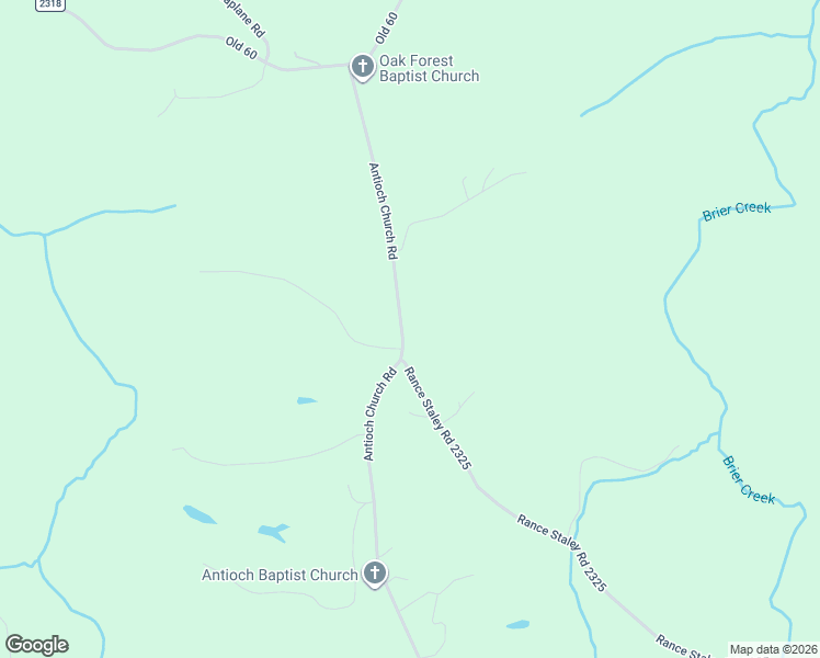 map of restaurants, bars, coffee shops, grocery stores, and more near 699 Antioch Church Road in Roaring River