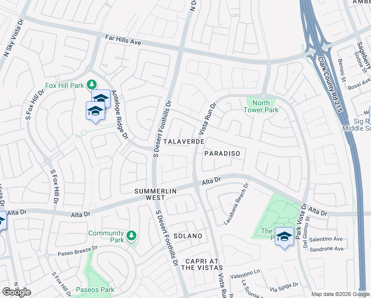 map of restaurants, bars, coffee shops, grocery stores, and more near 11739 Kingsland Avenue in Las Vegas