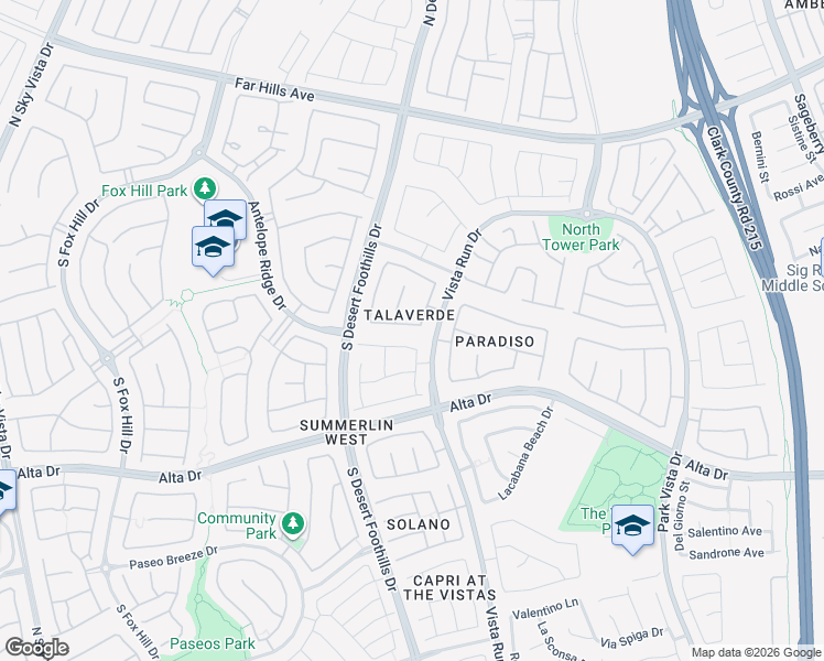 map of restaurants, bars, coffee shops, grocery stores, and more near 11739 Kingsland Avenue in Las Vegas