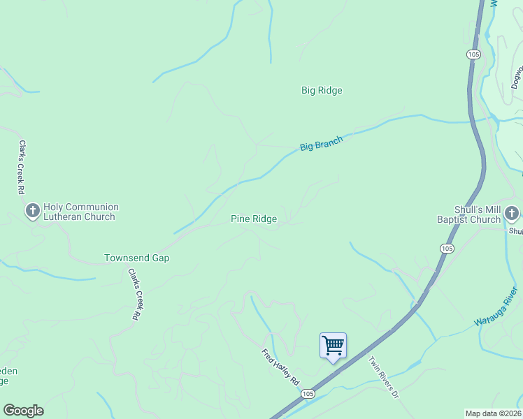map of restaurants, bars, coffee shops, grocery stores, and more near 151 Red Tail Summit in Boone