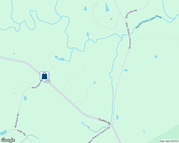 map of restaurants, bars, coffee shops, grocery stores, and more near 6021 Laws Farm Road in Rougemont