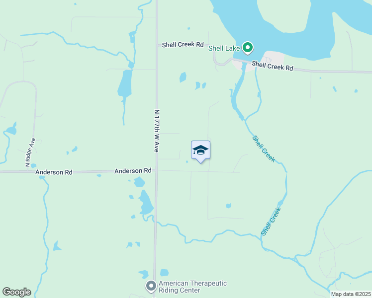 map of restaurants, bars, coffee shops, grocery stores, and more near 154 Osprey Drive in Sand Springs