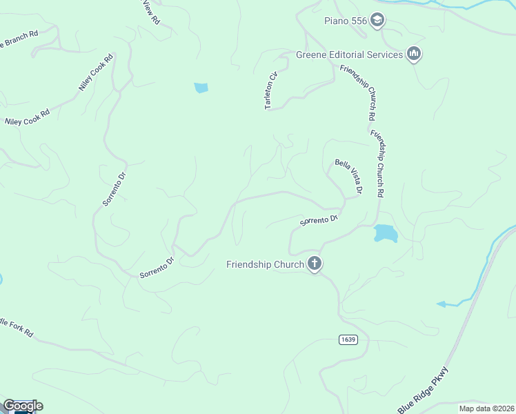 map of restaurants, bars, coffee shops, grocery stores, and more near 260 Angelia Court in Boone