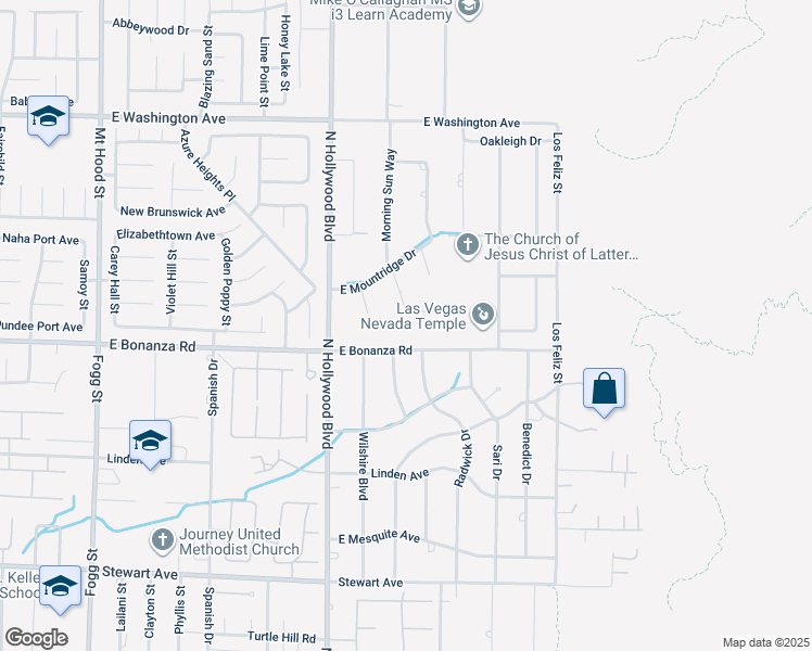 map of restaurants, bars, coffee shops, grocery stores, and more near 853 Morning Sun Court in Las Vegas