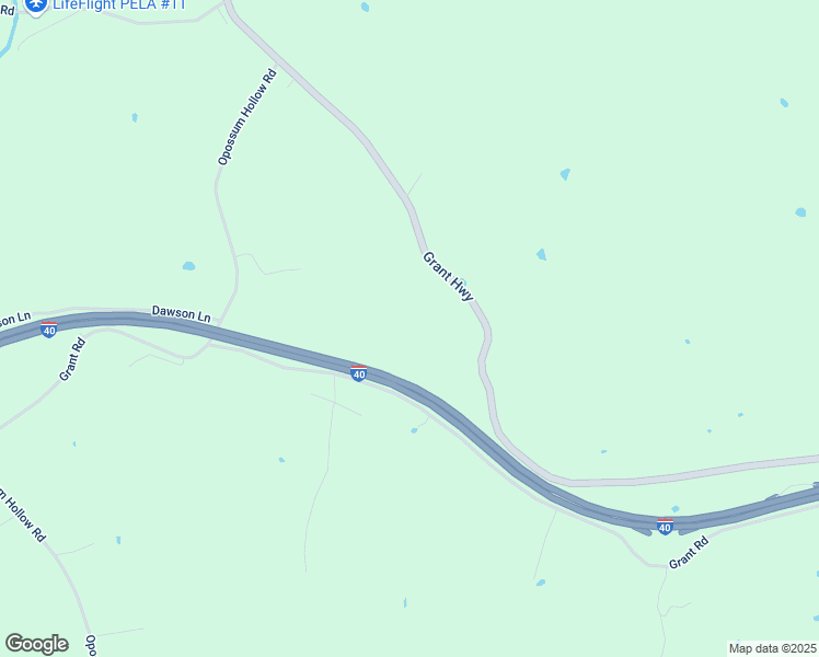 map of restaurants, bars, coffee shops, grocery stores, and more near 305 Grant Highway in Gordonsville