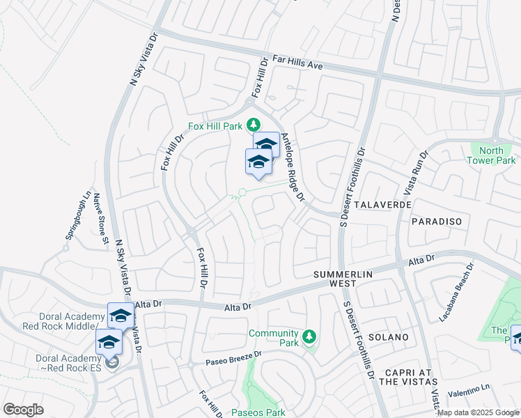 map of restaurants, bars, coffee shops, grocery stores, and more near 12018 Girasole Avenue in Las Vegas