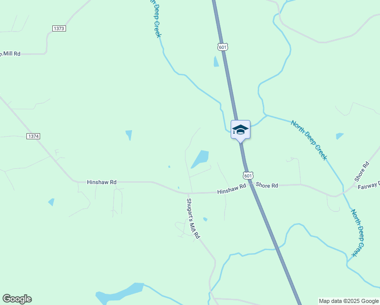 map of restaurants, bars, coffee shops, grocery stores, and more near 5040 Brooks Farm Road in Yadkinville