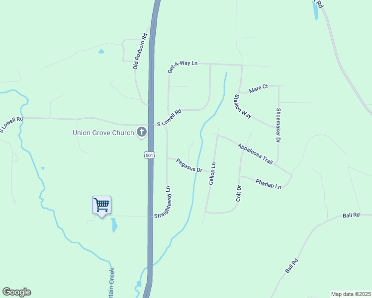 map of restaurants, bars, coffee shops, grocery stores, and more near 201 Pegasus Drive in Bahama