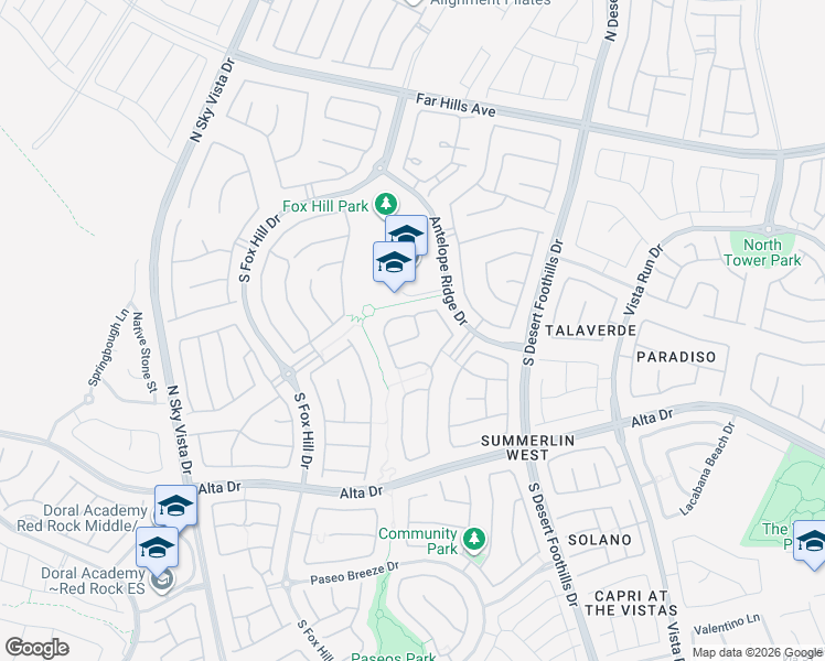 map of restaurants, bars, coffee shops, grocery stores, and more near 12018 Girasole Avenue in Las Vegas