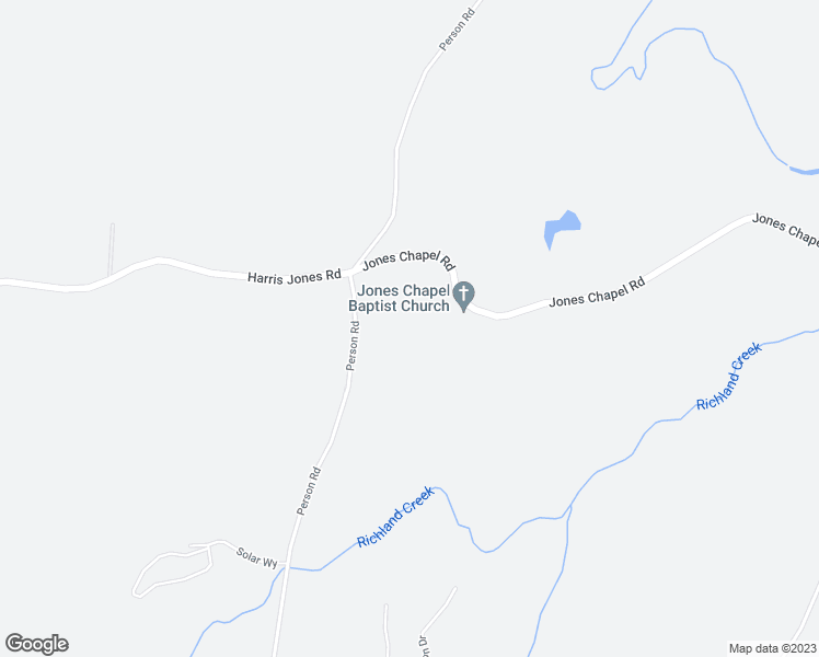 map of restaurants, bars, coffee shops, grocery stores, and more near 1036 Person Road in Louisburg