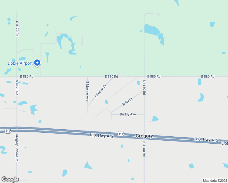 map of restaurants, bars, coffee shops, grocery stores, and more near 30164 Gale Avenue in Inola