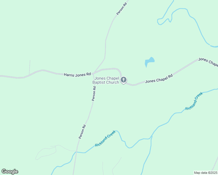 map of restaurants, bars, coffee shops, grocery stores, and more near 1036 Person Road in Louisburg
