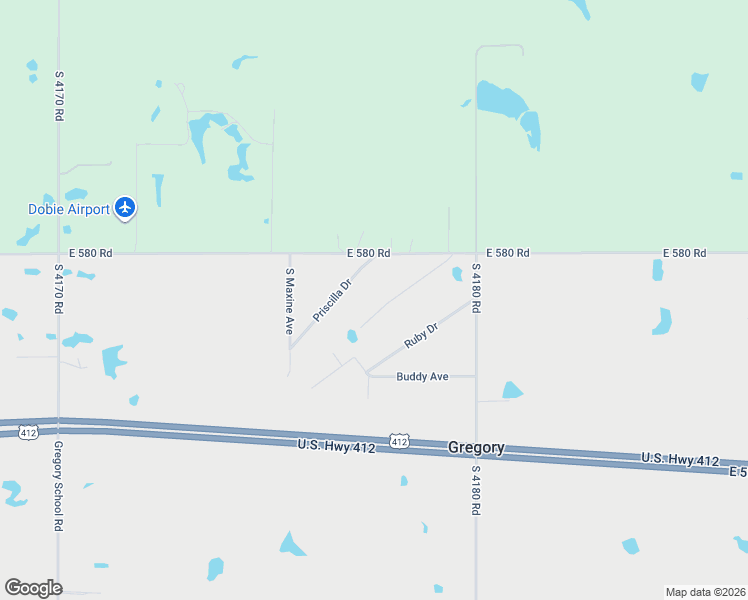 map of restaurants, bars, coffee shops, grocery stores, and more near 30164 Gale Avenue in Inola