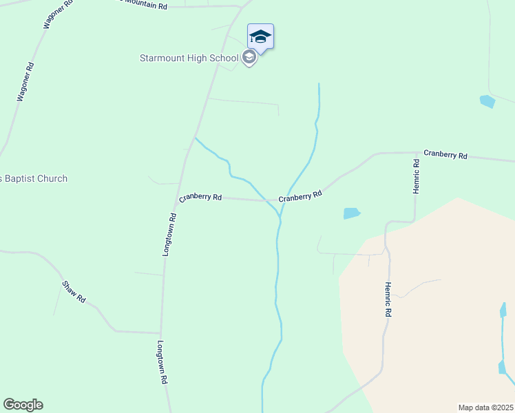 map of restaurants, bars, coffee shops, grocery stores, and more near 3521 Cranberry Road in Boonville