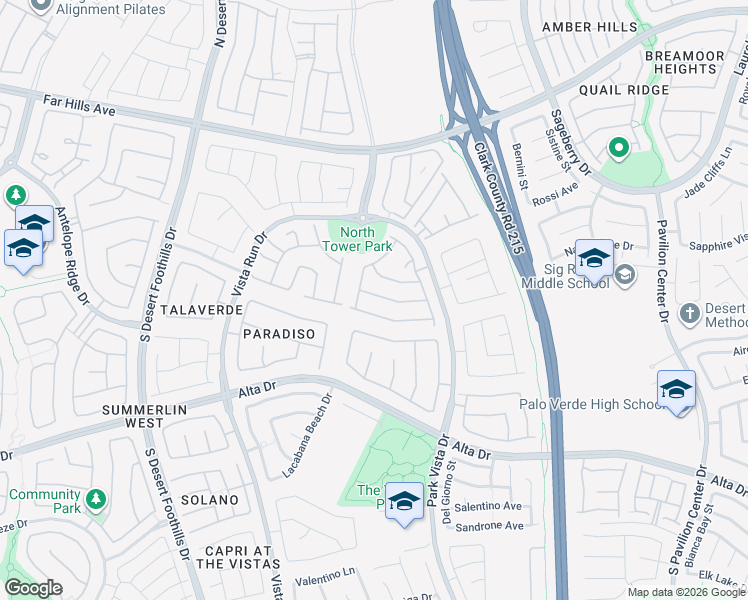 map of restaurants, bars, coffee shops, grocery stores, and more near 11421 Perugino Drive in Las Vegas