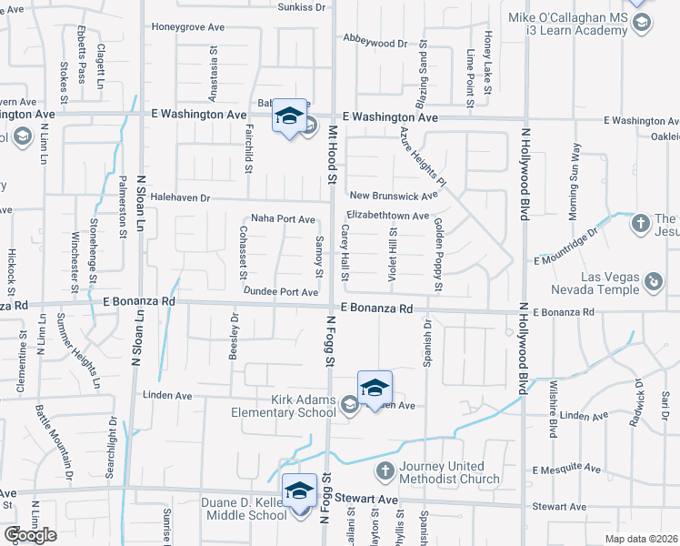 map of restaurants, bars, coffee shops, grocery stores, and more near 868 Samoy Street in Las Vegas