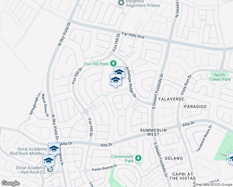map of restaurants, bars, coffee shops, grocery stores, and more near 12018 Girasole Avenue in Las Vegas