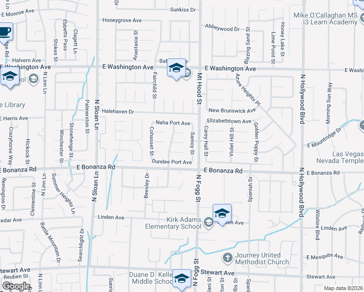map of restaurants, bars, coffee shops, grocery stores, and more near 6235 Sapporo Circle in Las Vegas