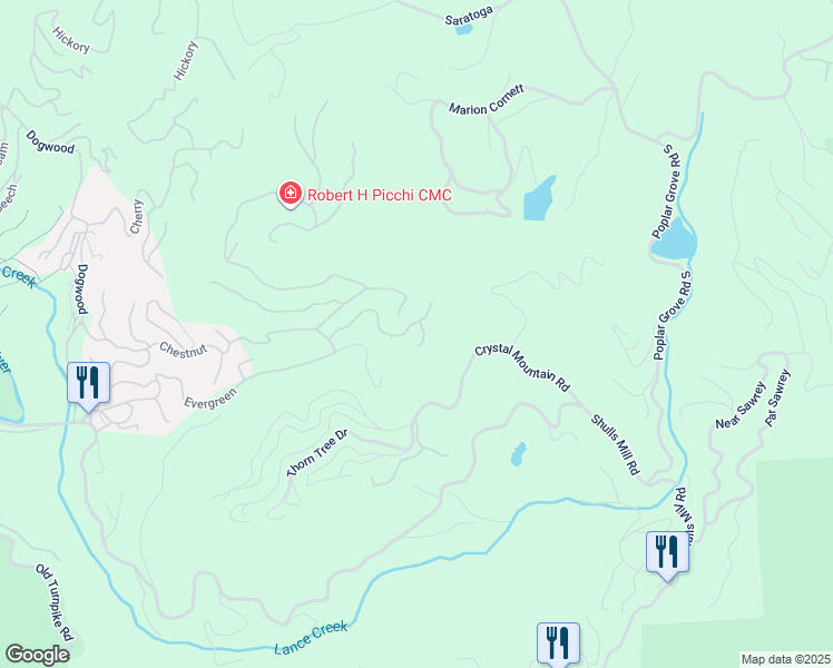 map of restaurants, bars, coffee shops, grocery stores, and more near 336 Cascades in Boone