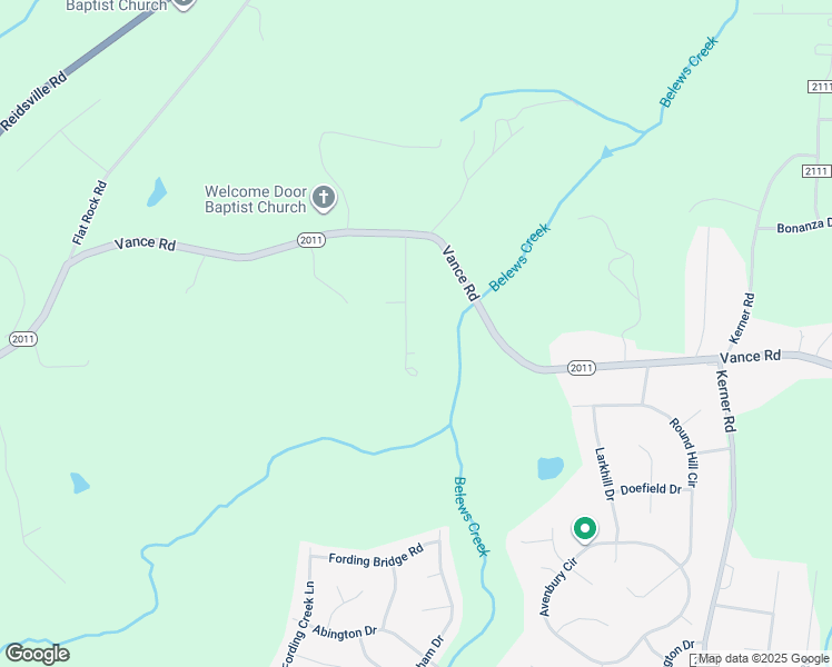 map of restaurants, bars, coffee shops, grocery stores, and more near 1725 Quawatha Drive in Kernersville