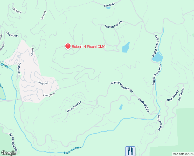 map of restaurants, bars, coffee shops, grocery stores, and more near 336 Cascades in Boone