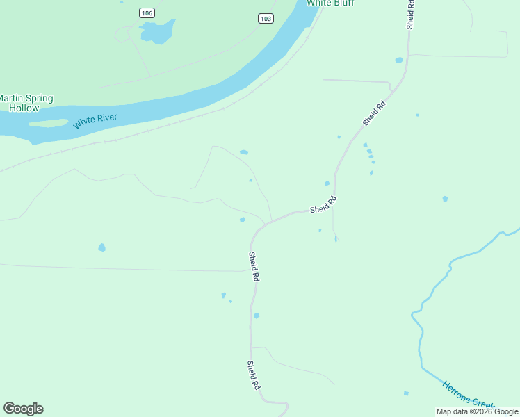 map of restaurants, bars, coffee shops, grocery stores, and more near 43 Southard Lane in Norfork