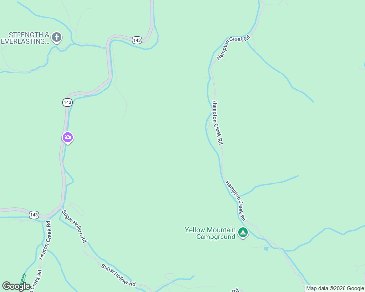 map of restaurants, bars, coffee shops, grocery stores, and more near 122 Frank Birchfield Road in Roan Mountain