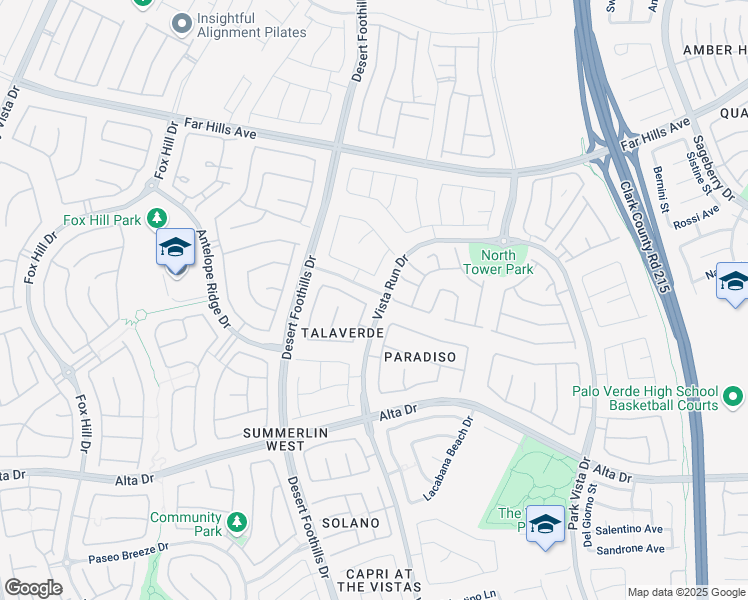 map of restaurants, bars, coffee shops, grocery stores, and more near 11730 Stonewall Springs Avenue in Las Vegas