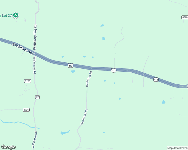 map of restaurants, bars, coffee shops, grocery stores, and more near 20896 Hardwood Road in Springdale