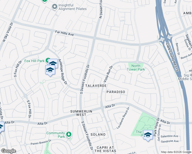 map of restaurants, bars, coffee shops, grocery stores, and more near 11758 Stonewall Springs Avenue in Las Vegas