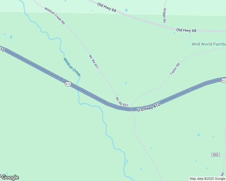 map of restaurants, bars, coffee shops, grocery stores, and more near 15010 Wildcat Creek Road in Springdale