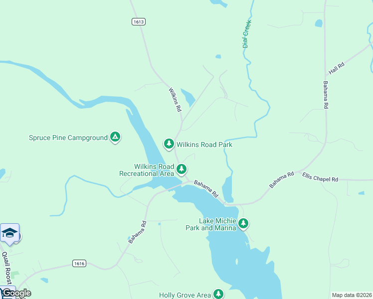 map of restaurants, bars, coffee shops, grocery stores, and more near 106 Saddle Brook Drive in Bahama