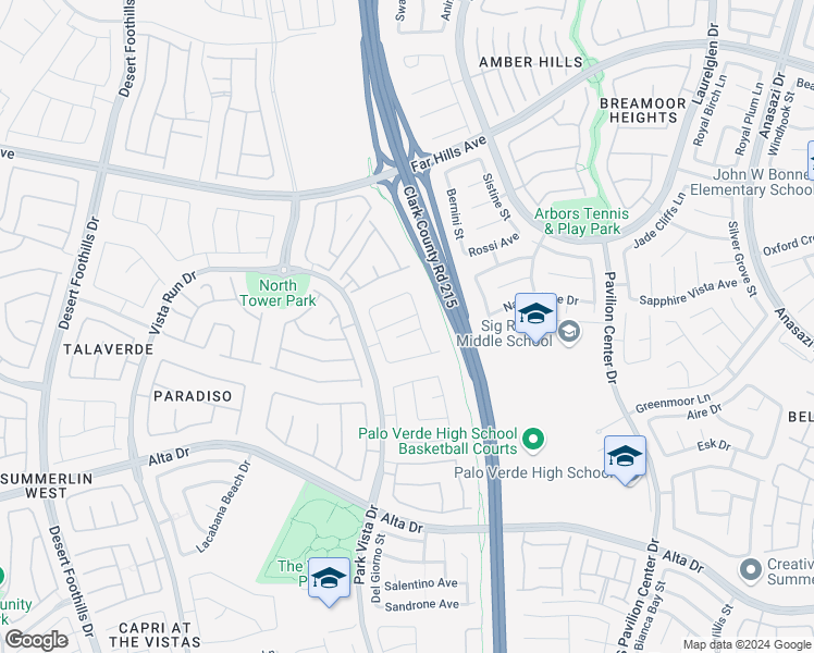 map of restaurants, bars, coffee shops, grocery stores, and more near 11226 Blanc Vineyard Court in Las Vegas