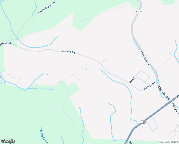 map of restaurants, bars, coffee shops, grocery stores, and more near 196 Waverly Circle in Corryton