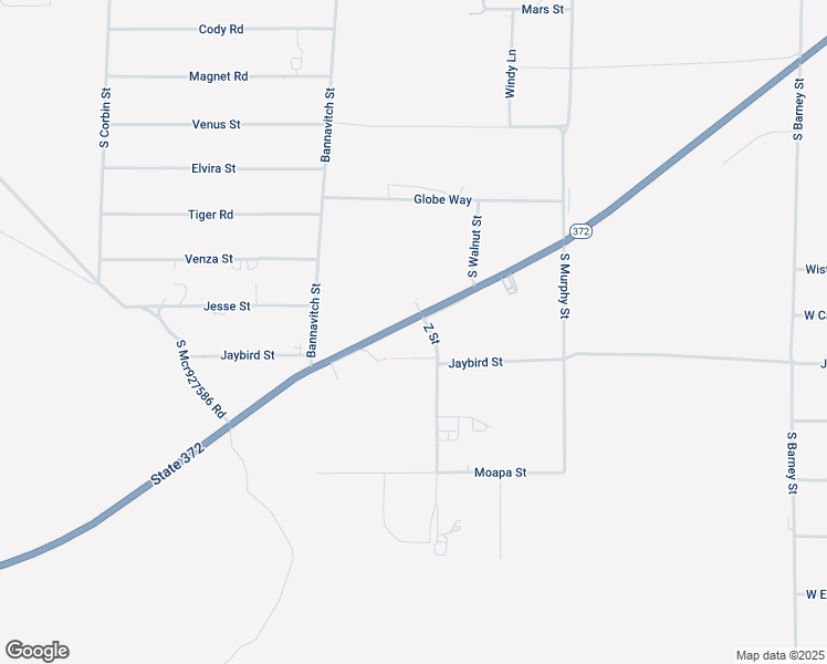 map of restaurants, bars, coffee shops, grocery stores, and more near 3871 State 372 in Pahrump