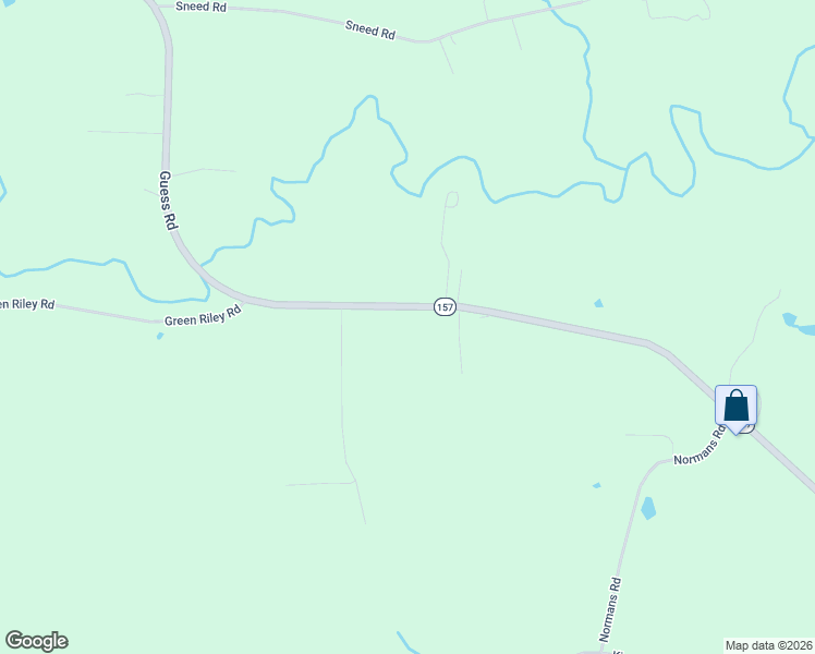 map of restaurants, bars, coffee shops, grocery stores, and more near 6100 Guess Road in Rougemont