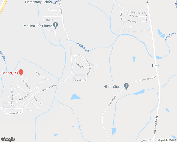 map of restaurants, bars, coffee shops, grocery stores, and more near 5707 Sycamore Glen Road in Greensboro