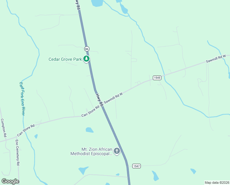 map of restaurants, bars, coffee shops, grocery stores, and more near 204 Sawmill Road in Cedar Grove