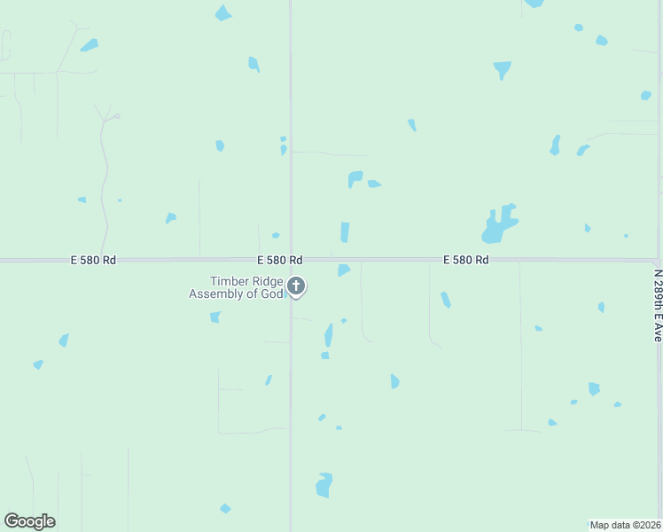map of restaurants, bars, coffee shops, grocery stores, and more near 9088 East 580 Road in Catoosa