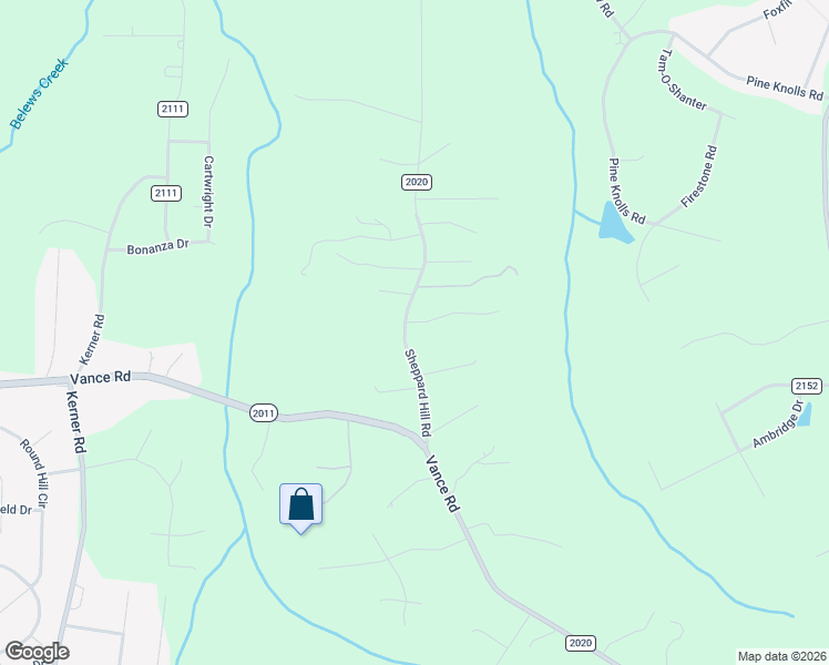 map of restaurants, bars, coffee shops, grocery stores, and more near 8505 Sheppards Run Drive in Kernersville
