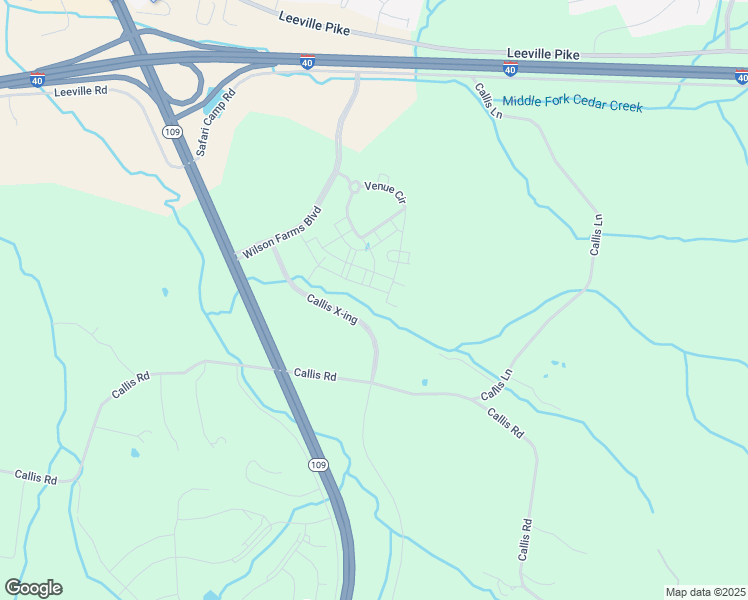 map of restaurants, bars, coffee shops, grocery stores, and more near 1739 Callis Road in Lebanon