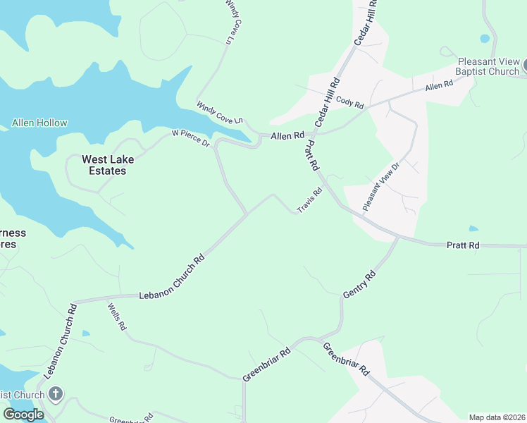 map of restaurants, bars, coffee shops, grocery stores, and more near 7503 Travis Road in Hamblen County