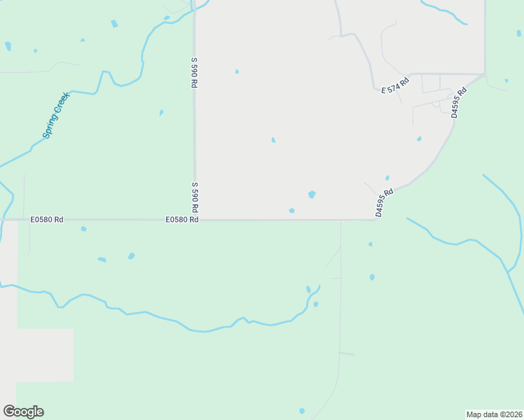 map of restaurants, bars, coffee shops, grocery stores, and more near 10250 East 580 Road in Kansas