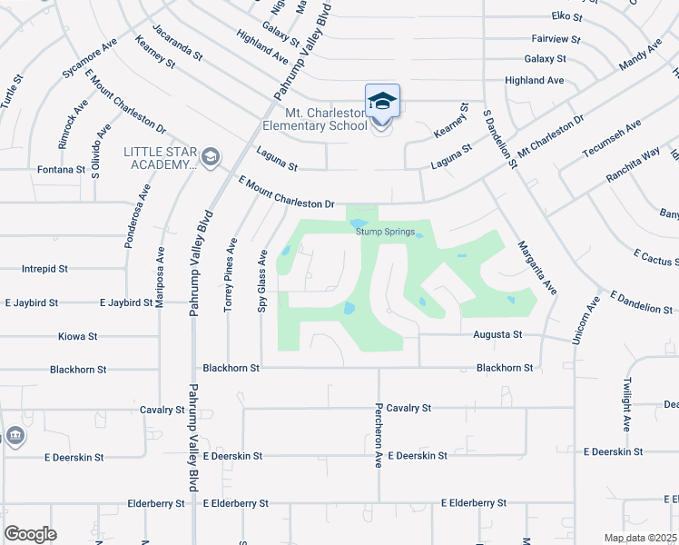 map of restaurants, bars, coffee shops, grocery stores, and more near 1410 Eldorado Way in Pahrump