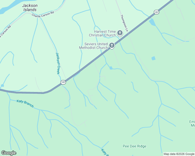 map of restaurants, bars, coffee shops, grocery stores, and more near 136 Hoyle Fender Rd in Jonesborough
