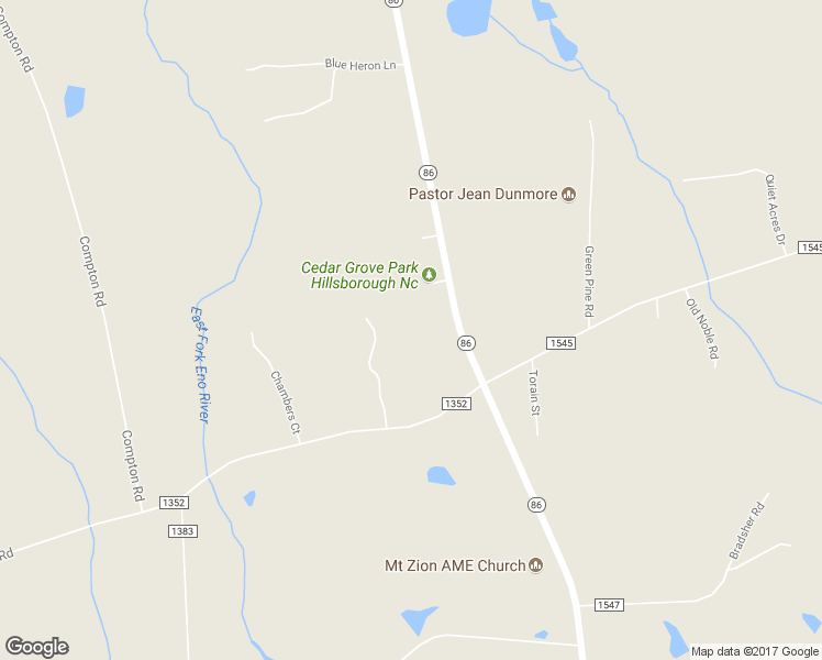 map of restaurants, bars, coffee shops, grocery stores, and more near 210 Carr Store Road in Cedar Grove