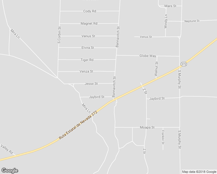 map of restaurants, bars, coffee shops, grocery stores, and more near 4051 Jesse Street in Pahrump